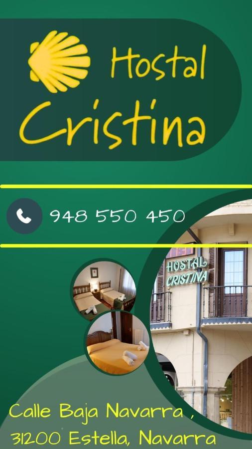 אסטייה Hostal Cristina מראה חיצוני תמונה